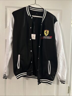 Ferrari Varsity Jacket - Black & White